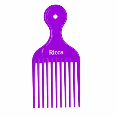 Imagem de Pente Garfo Para Cachos Roxo Ricca Cod.2405