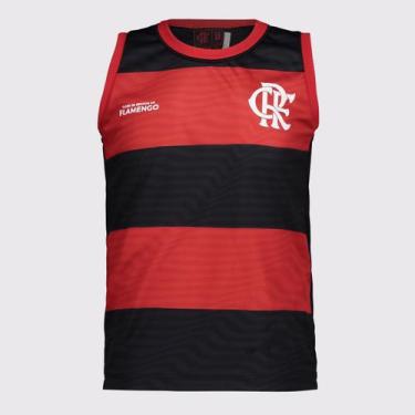 Imagem de Regata Flamengo Presença Infantil Listrada - Braziline, 14 ANOS