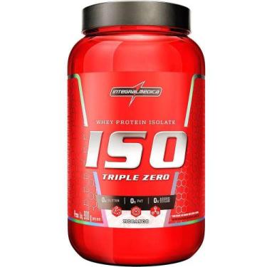 Imagem de Whey Protein Integralmedica Iso Triple 900g Pote Morango - INTEGRALMÉD