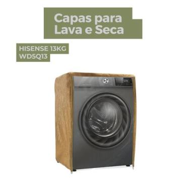 Imagem de Capa para lava e seca hisense 13kg wd5q13 transparente flex - Capas Fl