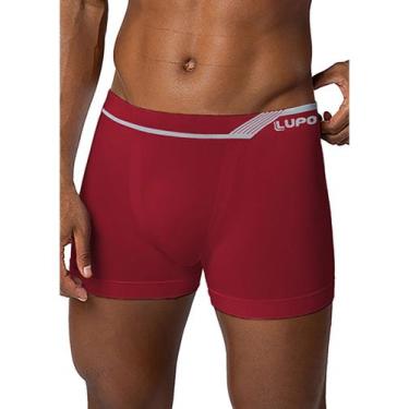 Imagem de Cueca Boxer Lupo 436-005, Vermelho, M