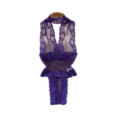 Imagem de Body Preto sem alça Com Costas Vazadas E Listras, Lingerie Feminina Se