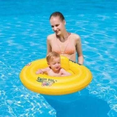 Imagem de Boia Circular Para Bebe Swim Safe 0-2 anos