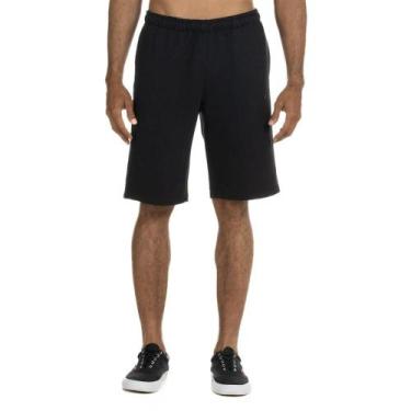 Imagem de Bermuda Oakley Fleece Short SM23 Masculina Blackout, Preto, P