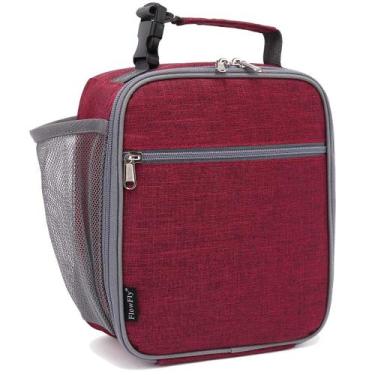 Imagem de Lancheira FlowFly Kids Isolated Soft Saco vermelho 25x10x25 cm