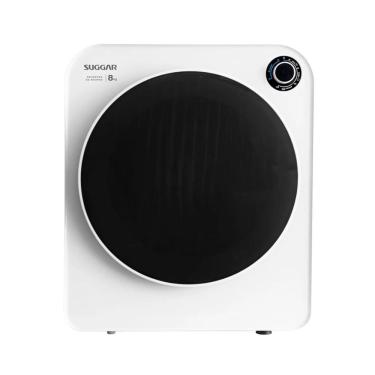 Imagem de Secadora de Roupas Piso e Parede Suggar SC8011BR 8kg com Timer Branca 110V
