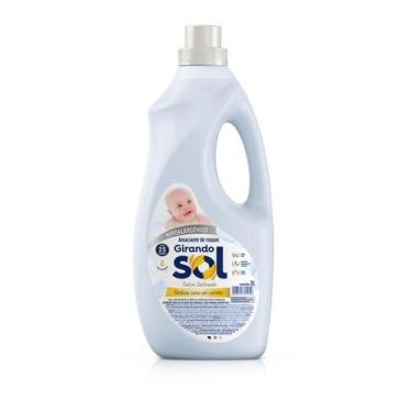 Imagem de Amaciante de Roupas Girando Sol 2 Litros Fragrâncias:Talco Delicado