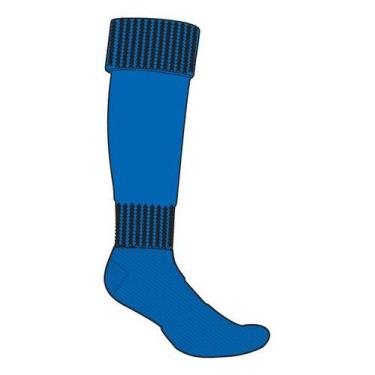 Imagem de Meião De Futebol Adulto Kanxa Poliamida Amador Diversas Cores -, Azul