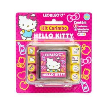 Imagem de Carimbo Pedagogico Hello Kitty C/Almofada 8 Model - LEONORA
