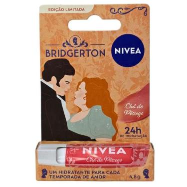 Imagem de Hidratante Labial Nivea Bridgerton Chá de Pêssego 4,8g