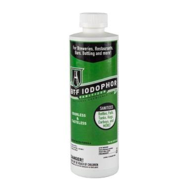 Imagem de Sanitizante Iodóforo BTF National Chemicals 473 ml