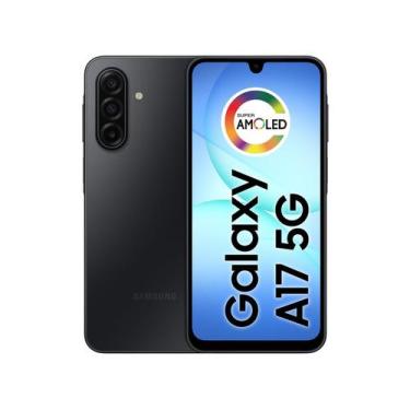 Imagem de Celular Samsung Galaxy A17 5G com IA, 128GB, 4GB RAM, Câm de 50MP, Tel