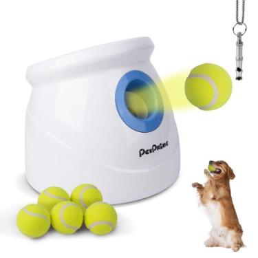 Imagem de Lançador Automático de Bolas Pet Prime para Cães Grandes com 3 Distânc