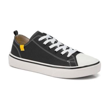 Imagem de Tênis Infantil Casual Menino Klin Freestyle Mini Preto Amarelo, Preto,