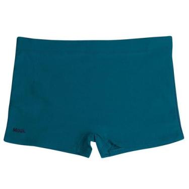 Imagem de Sunga Boxer Lisa Mash Masculina, Gg, Verde petróleo
