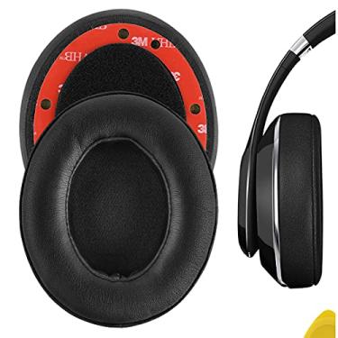 Imagem de Geekria Almofadas auriculares de substituição QuickFit para fones de ouvido Beats Studio 2 Wireless (B0501), Studio 2 (B0500), peças de reparo (preto)