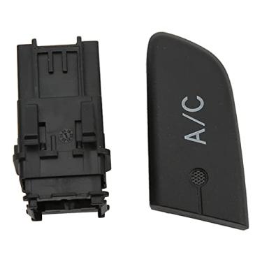 Imagem de Botão do interruptor do ar condicionado, fácil instalação botão do aquecedor de ar condicionado de alta sensibilidade 6554KX para substituição do carro para Citroen C1 2005-2014