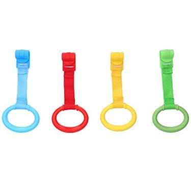 Imagem de Yosoo Baby Pull Up , 4pcs Baby Play Gym Baby Walking Assistant for Infant Baby Toddler Learning Standing Crib Hanging