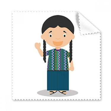 Imagem de Pano de limpeza de desenho animado Guatemala, 5 peças