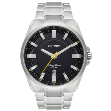 Imagem de Relógio Masculino Orient  Mbss1354 P1Sx Prata E Preto
