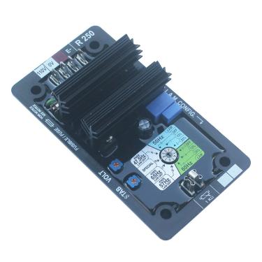 Imagem de kipa AVR R250 Regulador automático de voltagem para gerador Leroy Somer com manual R 250 AVR novo