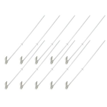 Imagem de 10 Pcs Mastro Da Janela Do Carro Mastro De De Carro Para Clipe De Janela Fixa De Mastro De Veículo Porta- Cor Plástico 52c Montado Na Parede Quadro Branco