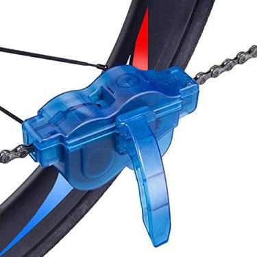 Imagem de MMOBIEL Ferramenta de limpeza de corrente de bicicleta com escovas rotativas conjunto de ferramentas de limpeza de bicicleta para ciclismo mountain bikes MTB