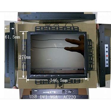 Imagem de GOWE monitor multicapacitivo de tela sensível ao toque para máquina, tela sensível ao toque capacitiva de 15 polegadas 4:3. Monitor de tela sensível ao toque USB. Capa de metal