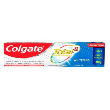 Imagem de Creme Dental Colgate Total 12 Whitening 180g
