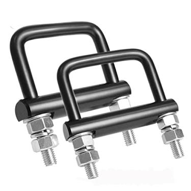 Imagem de Apertador de engate CZC AUTO para fixação de engate anti-chocalho e estabilizador de engate para caminhões de 5 cm SUV Vans RV Hitch Tray Tray Carrier Bike Rack Trailer Ball Mount 2 pacotes