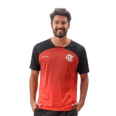 Imagem de Camiseta Braziline Shadow Flamengo - Vermelho