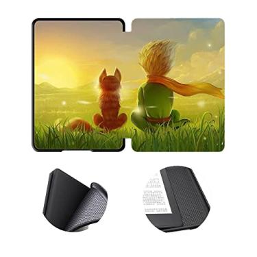 Imagem de Capa macia para Kindle Paperwhite de 10ª geração lançado em 2018 (modelo PQ94WIF) – Capa de silicone durável com função automática de hibernação