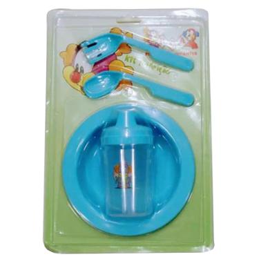 Imagem de Kit Refeição para Bebê Desenvolvido 4 Peças Menino Menina