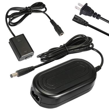 Imagem de PowEver Kit de carregador adaptador CA para câmera AC-PW20 (substituição de bateria NP-FW50) para Sony Alpha NEX-5 NEX-5A NEX-5C NEX-5CA NEX-5CD NEX-5H NEX-5K NEX-3 A6000 A6300 A6500 A3000 A5000 A7