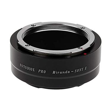 Imagem de Fotodiox Adaptador de montagem de lente Pro, para lentes Miranda para câmeras Sony NEX E-Mount Mirrorless