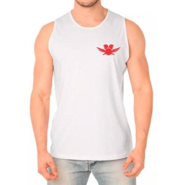 Imagem de Camiseta Regata Masculina Estampada Algodão Conforto Leve - Ragor