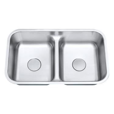 Imagem de Cuba Cozinha Aço Inox 1mm Escovado C202ld 81,9x47,8x21,5 Cm - Aço Escovado