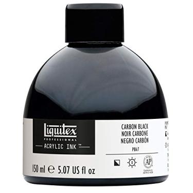 Imagem de Liquitex Tinta acrílica profissional, frasco de 150 ml, preto carbono