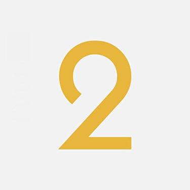 Imagem de Placa de casa flutuante 3D de 6,96 cm, número 0-9 letra A-Z e símbolo de traço, placa de cobre puro, alfabeto digital para casa ao ar livre, quarto de hotel, dourado, antiferrugem, durável