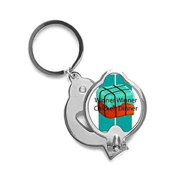 Imagem de Cortador de unhas de galinha vencedor, tesoura de aço inoxidável