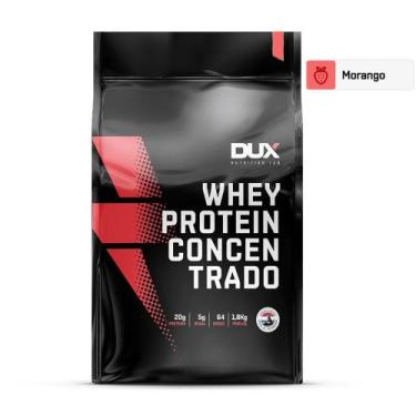Imagem de Whey Protein Concentrado Morango 1800G Dux Nutrition
