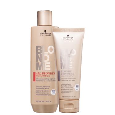 Imagem de Kit Schwarzkopf Professional BlondMe Mega (2 Produtos)