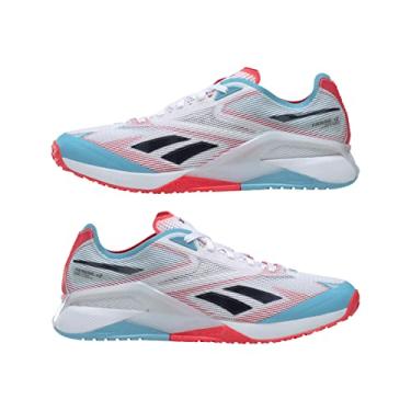 Imagem de Reebok Nano X2 Froning, Ftwr branco/azul neon/cereja neon, 14 Women/13 Men