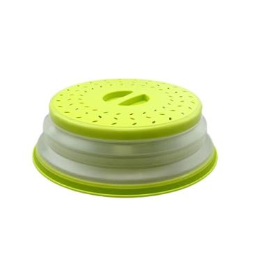 Imagem de Capa de silicone dobravel dobravel para micro-ondas, tela de respingos