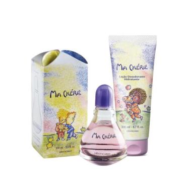 Imagem de Kit Presente Perfume Infantil Menina Ma Chérie O Boticário Loção Corpo