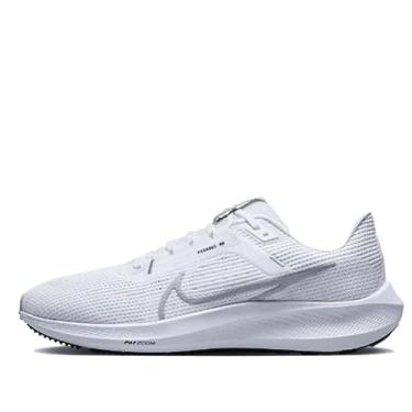 Imagem de Nike Tênis de corrida feminino WMNS Air Zoom Pegasus 34, Pó de fóton branco e cinza lobo preto, 45