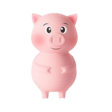 Imagem de Sugador e Estimulador de Clitóris Feminino Formato Porquinho 10 Modos de Velocidades Regarregável