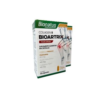 Imagem de 2X Bioartrix Colágeno Tipo Ii 40Mg + Hialurônico Bionatus