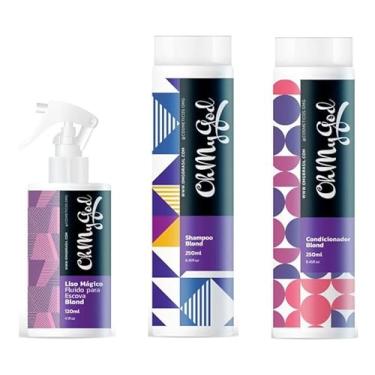 Imagem de Ohmygod Blond Shampoo e Condicionador e Liso Mágico