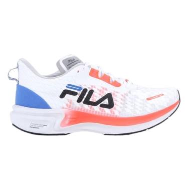 Imagem de Tênis Fila Racer Grid Branco e Azul - Masculino - 40 - Branco